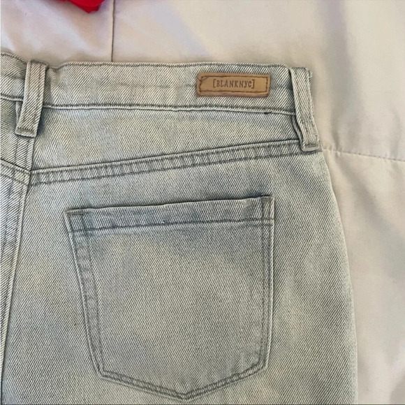 BlankNYC the Fulton roll up denim shorts - Picture 7 of 7